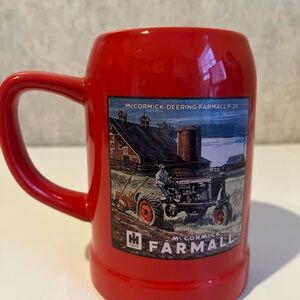 Vintage IH McCormick Red Tractor Farmall Mug